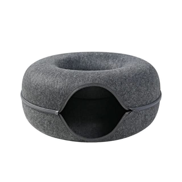 Lisslune | PURRFECT DEN – Luxury Cat Tunnel with Sleeping Cave & Play Fun