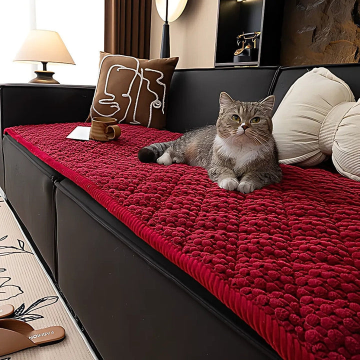 Lisslune | Pet-Proof Textured Quilted Sofa Protector Slipcover