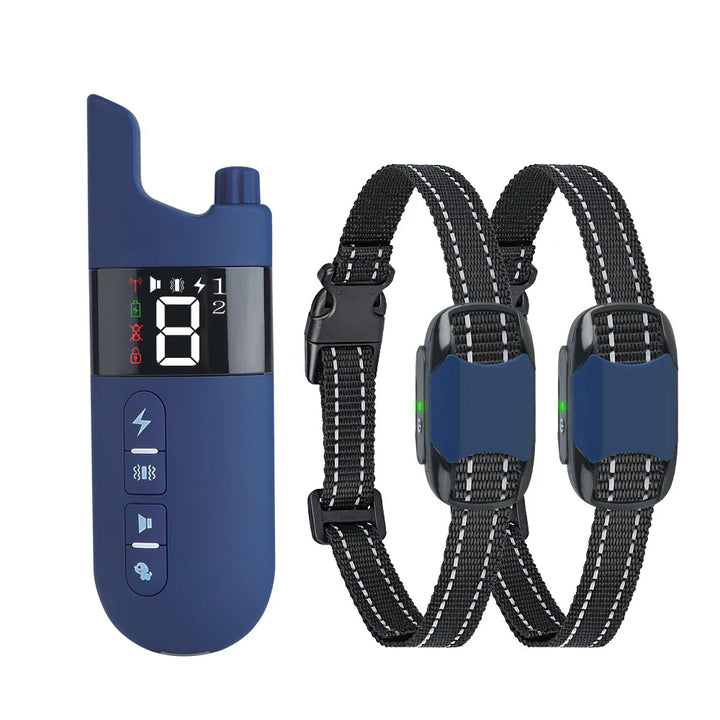 Lisslune | Electric Dog Training Collar – 500m Remote Control, Waterproof IPX7, Shock, Vibration & Sound Modes