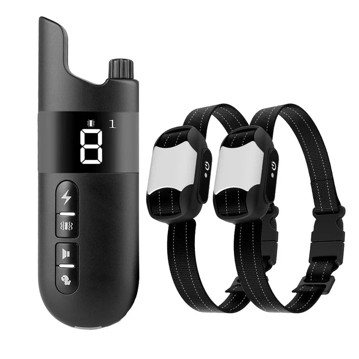 Lisslune | Electric Dog Training Collar – 500m Remote Control, Waterproof IPX7, Shock, Vibration & Sound Modes