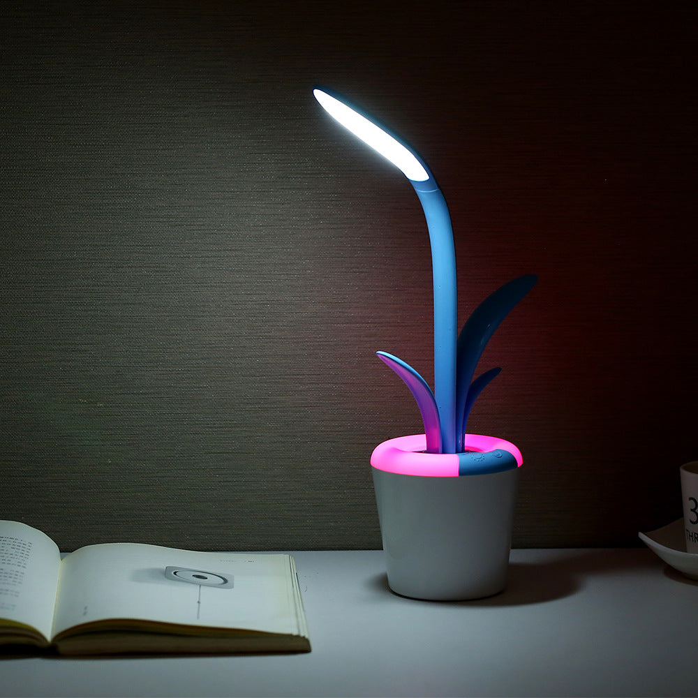 Lisslune | GlowLeaf - Soft diffuse plant-shaped LED table lamp