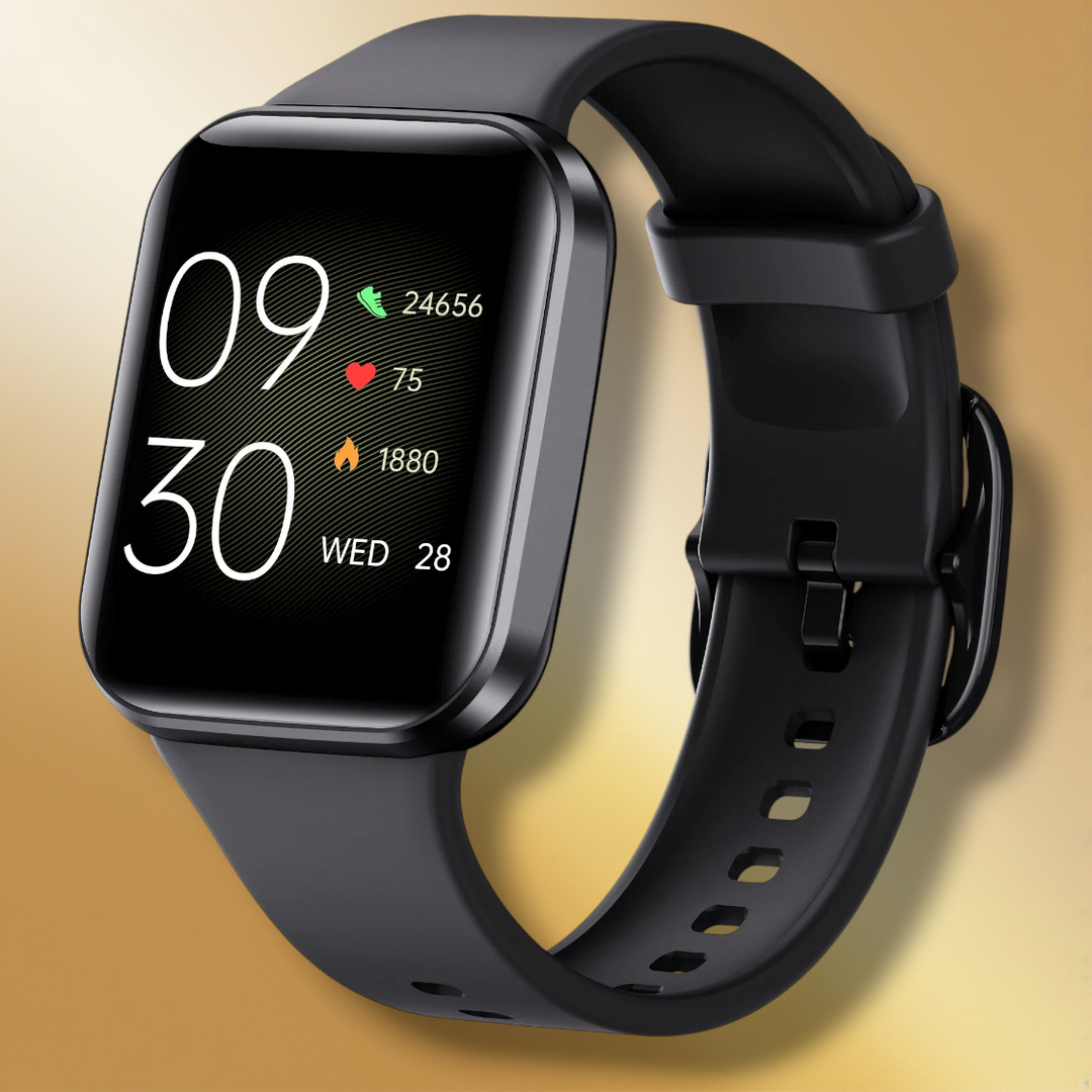 Lisslune | GPS heart rate watch black "Velornis"