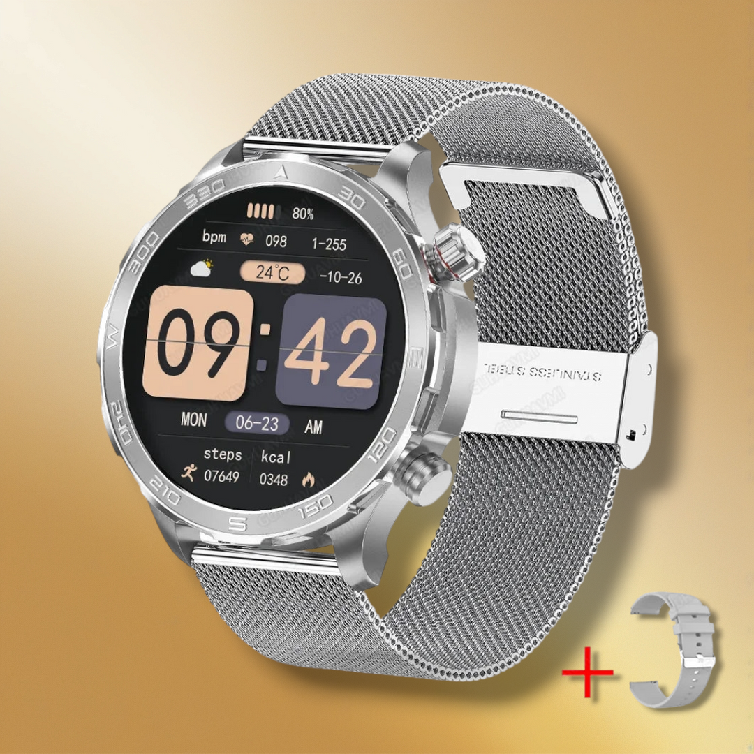 Lisslune | Smartwatch Teen Girl Steel Silver "Solithron"