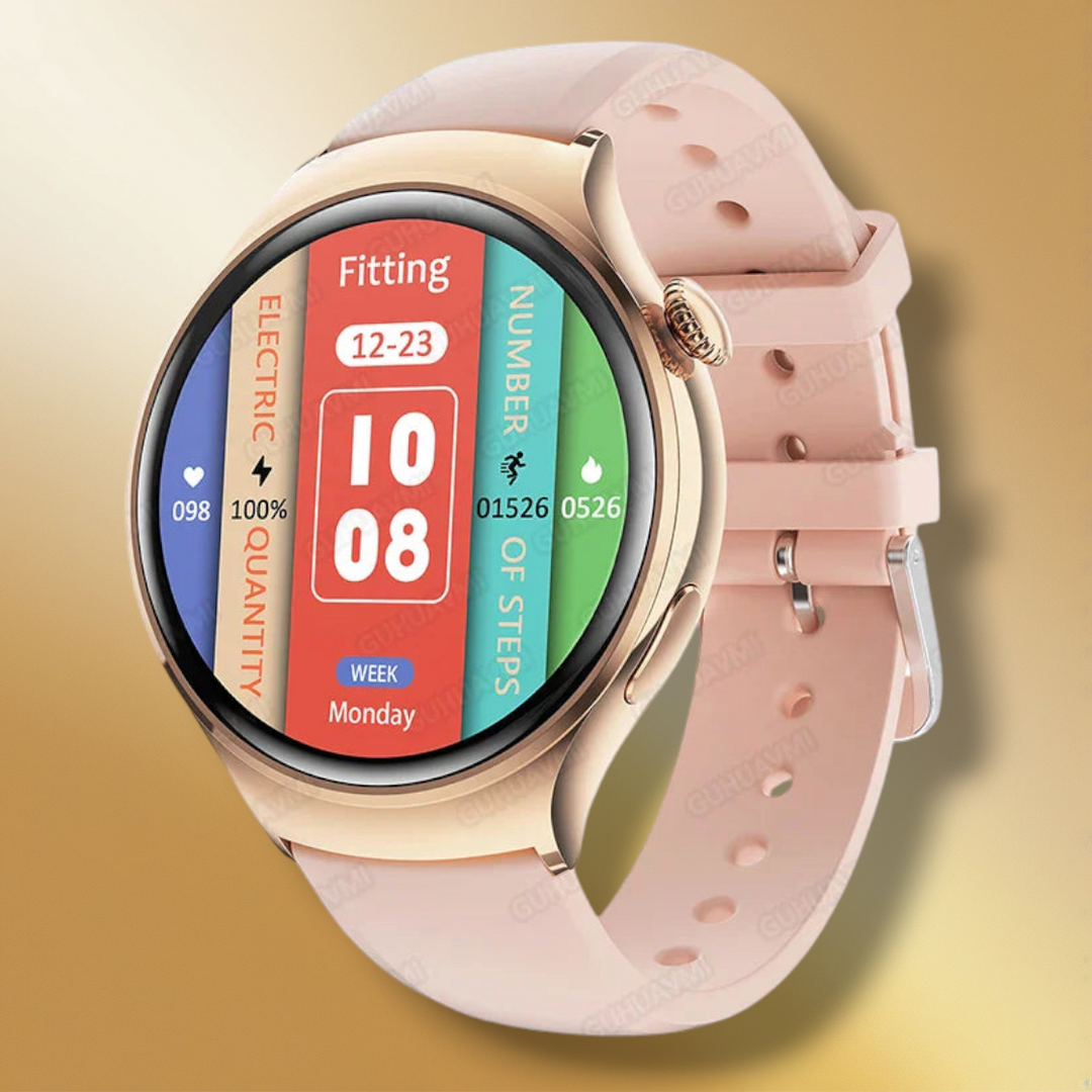 Lisslune | Smartwatch Teenager Girls pink gold "Eclipsion"