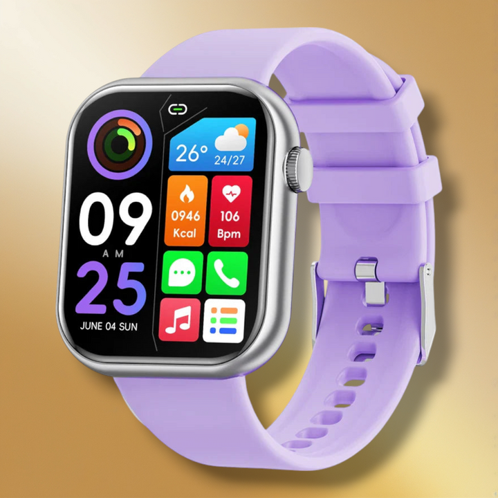 Lisslune | Smartwatch for Women Android Purple "Solithronis"