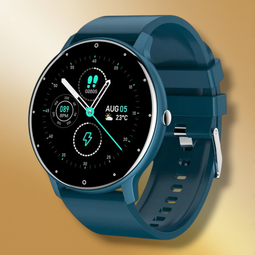 Lisslune | Blue Android Smartwatch for Women "Cyriathron"