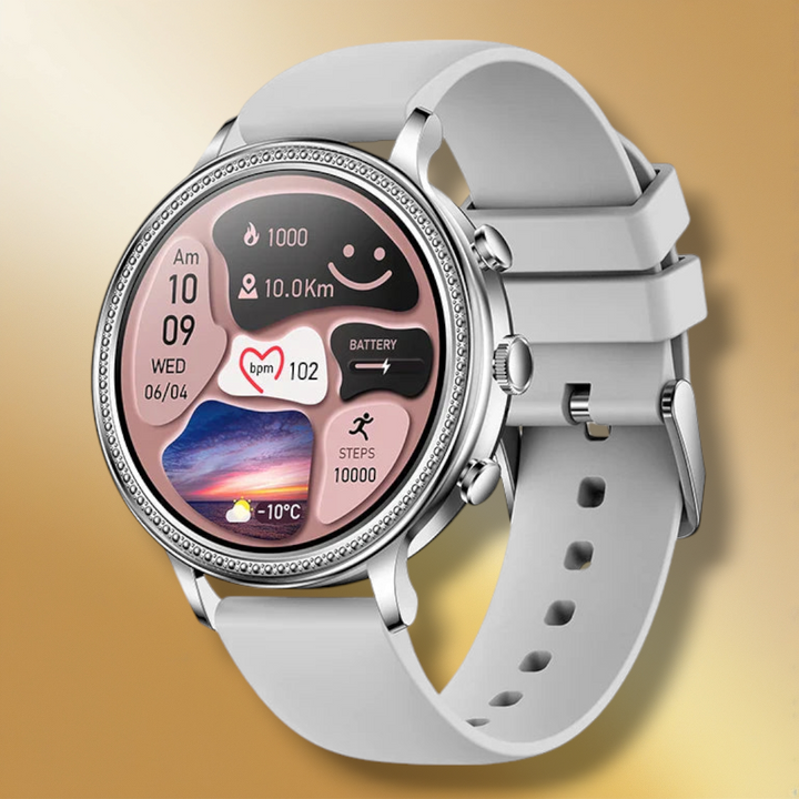 Lisslune | Smartwatch Women's round dial "Xaloris"