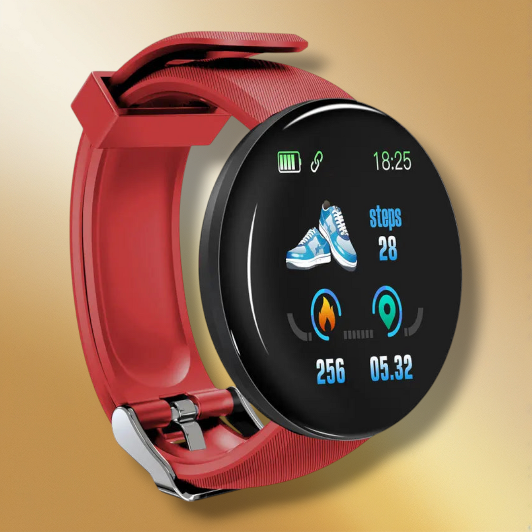 Lisslune | Affordable Women's Smartwatch red "Pulsithor"