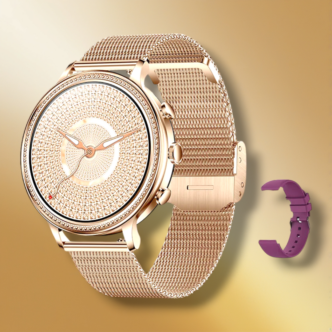 Lisslune | Women's smartwatch round for slim wrist "Tritoranis"