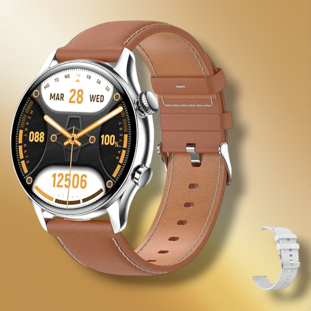 Lisslune | GPS-Connected Watch Leather "Vyloris"