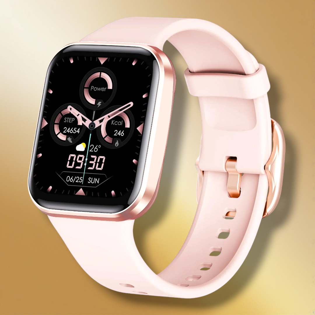 Lisslune | GPS-Connected Watch Women Pink "Helionath"