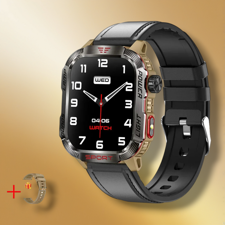 Lisslune | Smartwatch for men with integrated GPS "Zevioris"