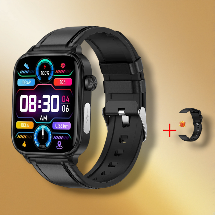 Lisslune | Sports watch men black "Helaristra"