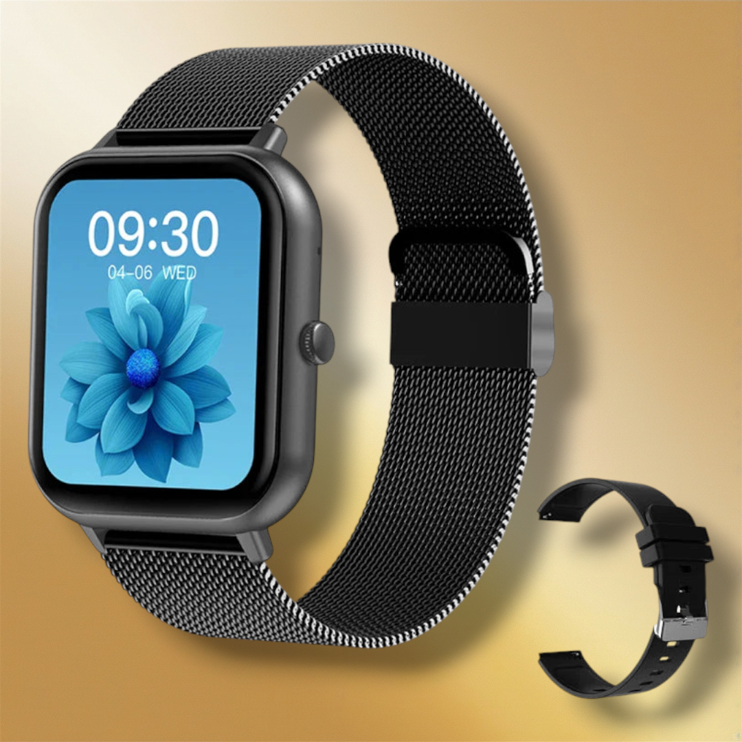 Lisslune | Black smartwatch for women, compatible with Android "Zolarionis"