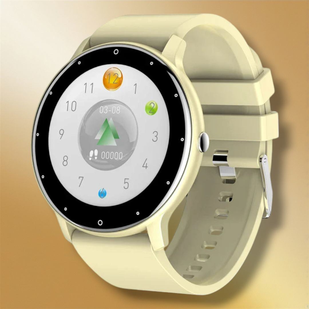 Lisslune | Smartwatch for Android yellow "Quantheloris"