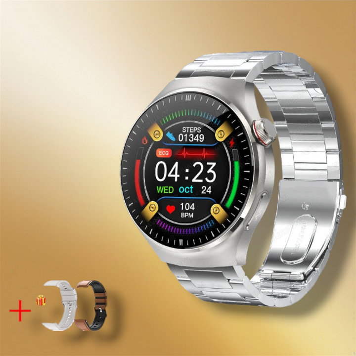 Lisslune | Round Smartwatch for Women compatible with iPhone "Orvenix"