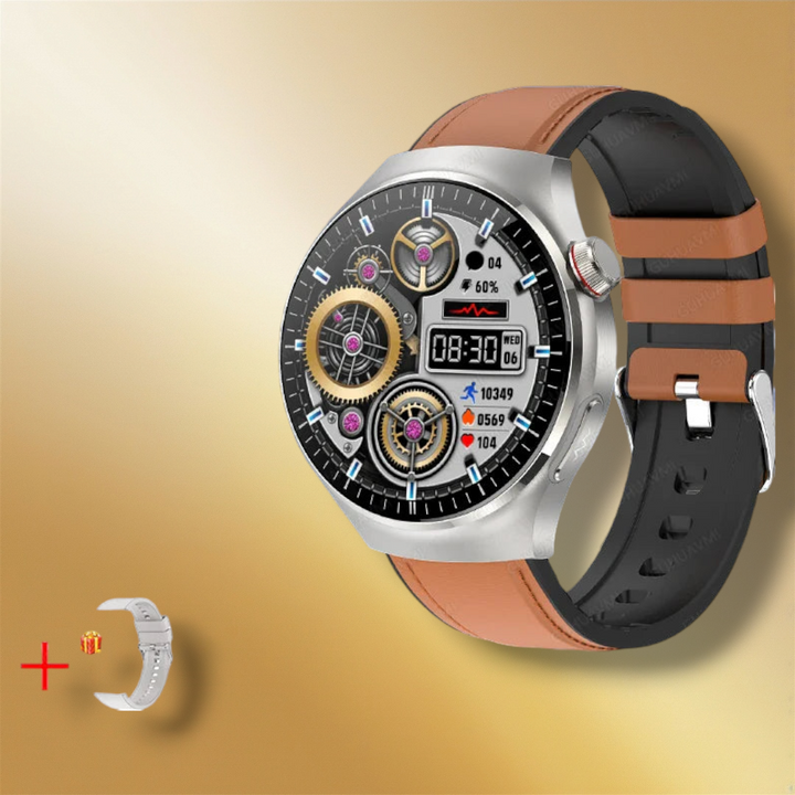 Lisslune | Round Men's Smartwatch "Pulsatharis"