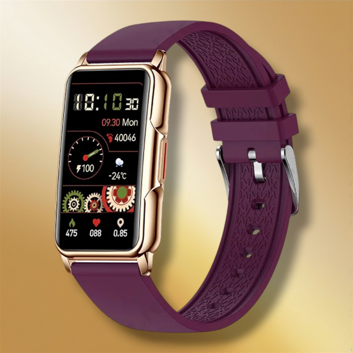 Lisslune | Smartwatch Silicone Violet "Galvionis"