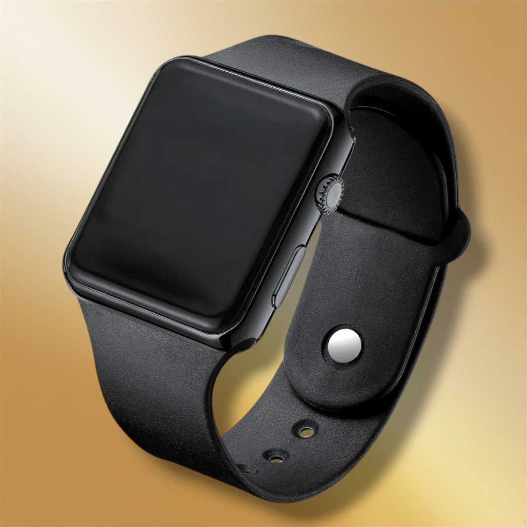 Lisslune | Smartwatch Women Small Wrist Black - "Alina"