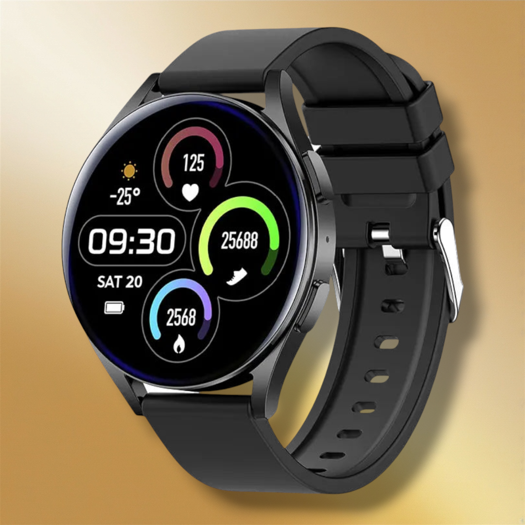 Lisslune | Smartwatch for Women - Black - "Anika"