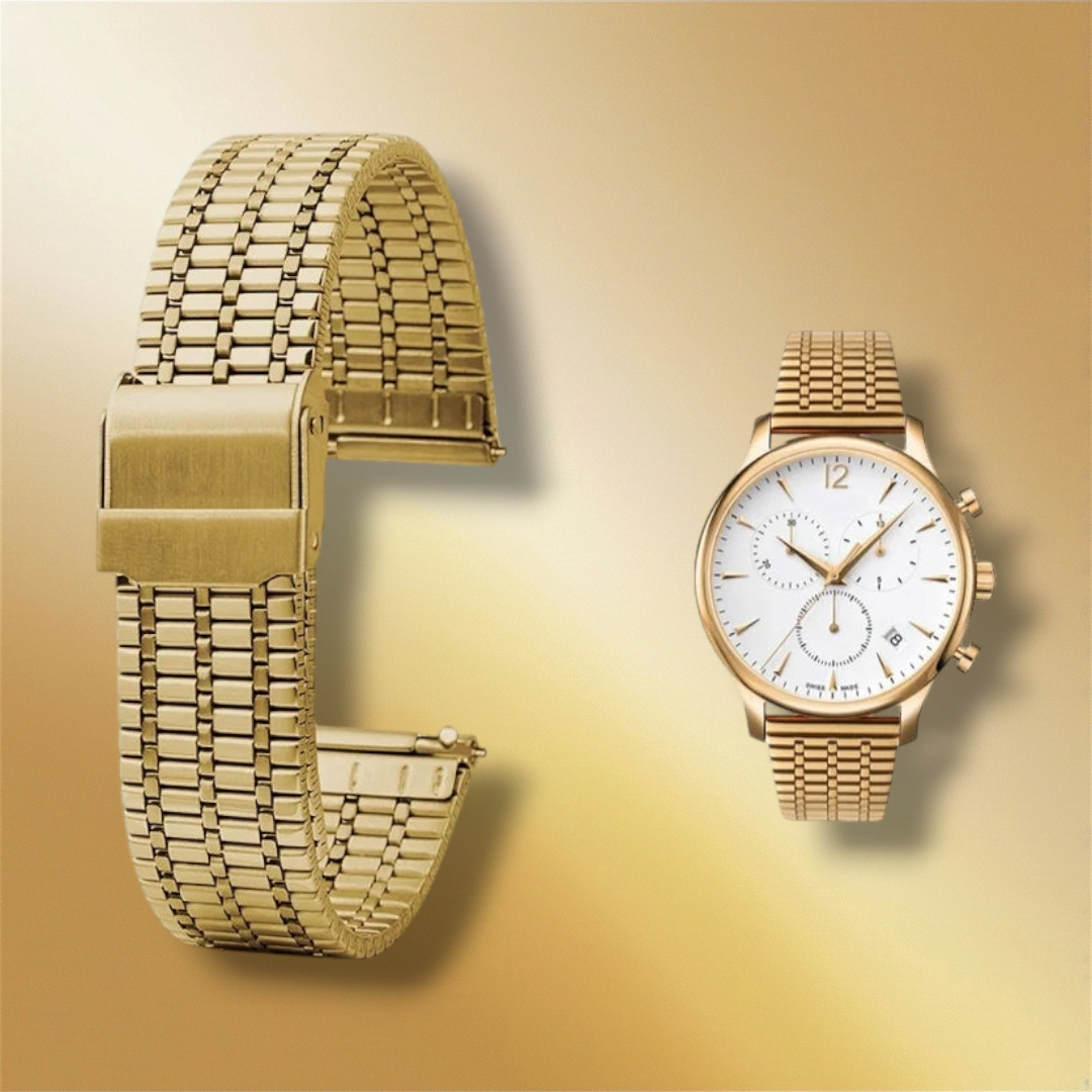Lisslune | Replacement bracelet steel gold "Tita"