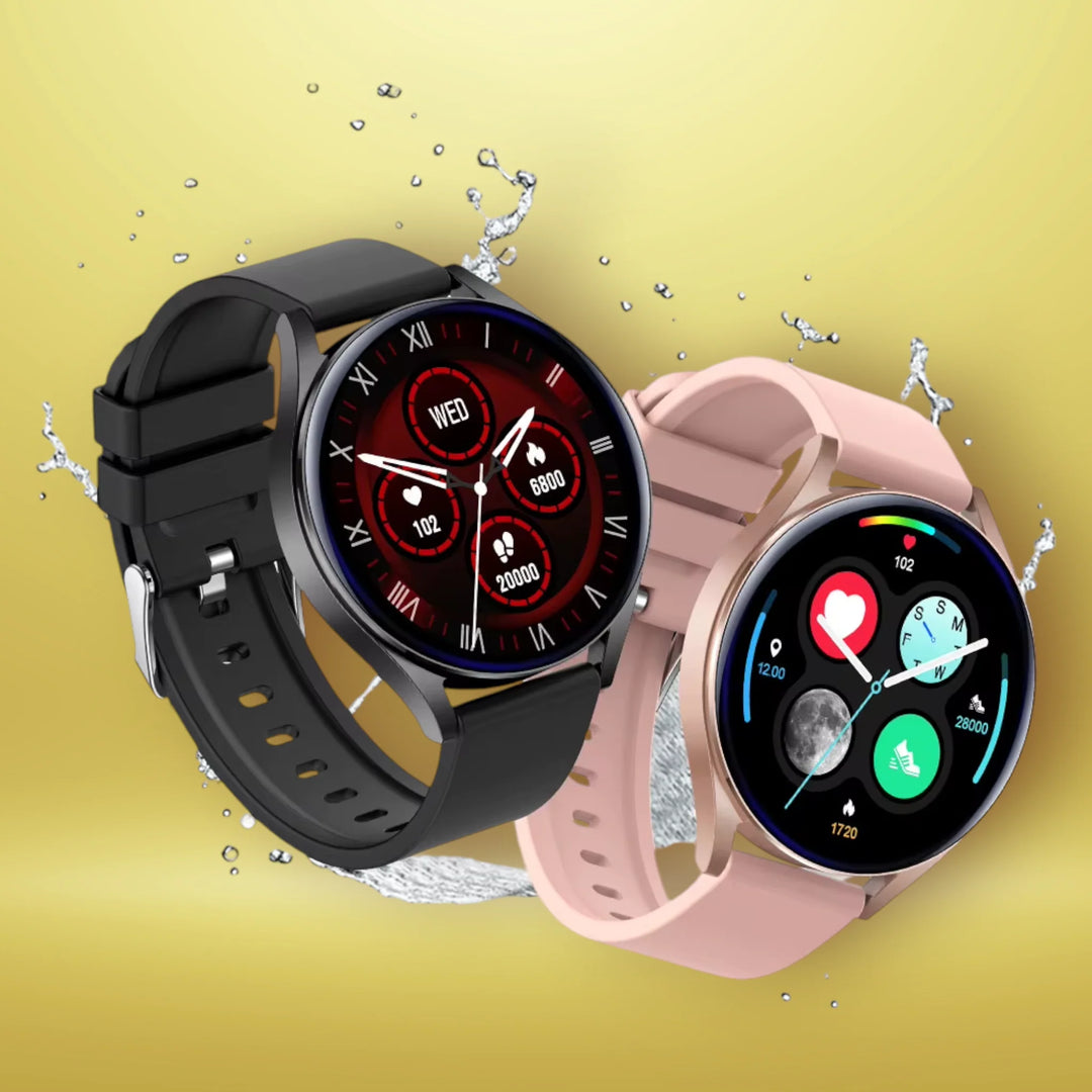 Lisslune | Smartwatch Women Rose Gold Steel - "Aria"