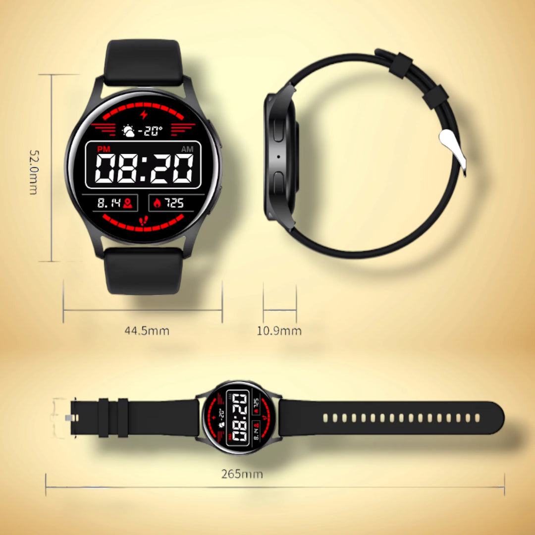 Lisslune | Smartwatch Women Rose Gold Steel - "Aria"