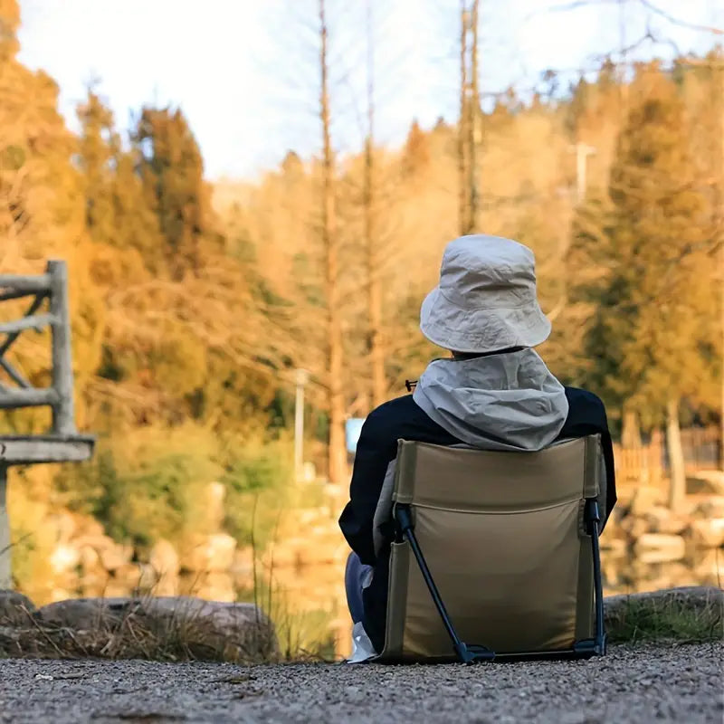 Lisslune | Folding Camping Chair with Ergonomic Lightweight Design