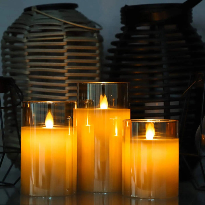 Lisslune | AuraFlame - Flameless Candle Set
