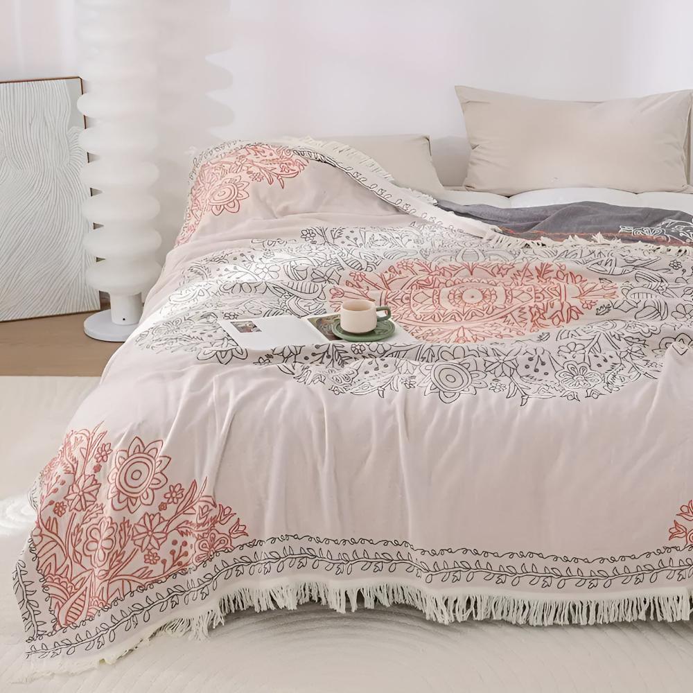 Lisslune | Scandi Chic Cotton Blanket