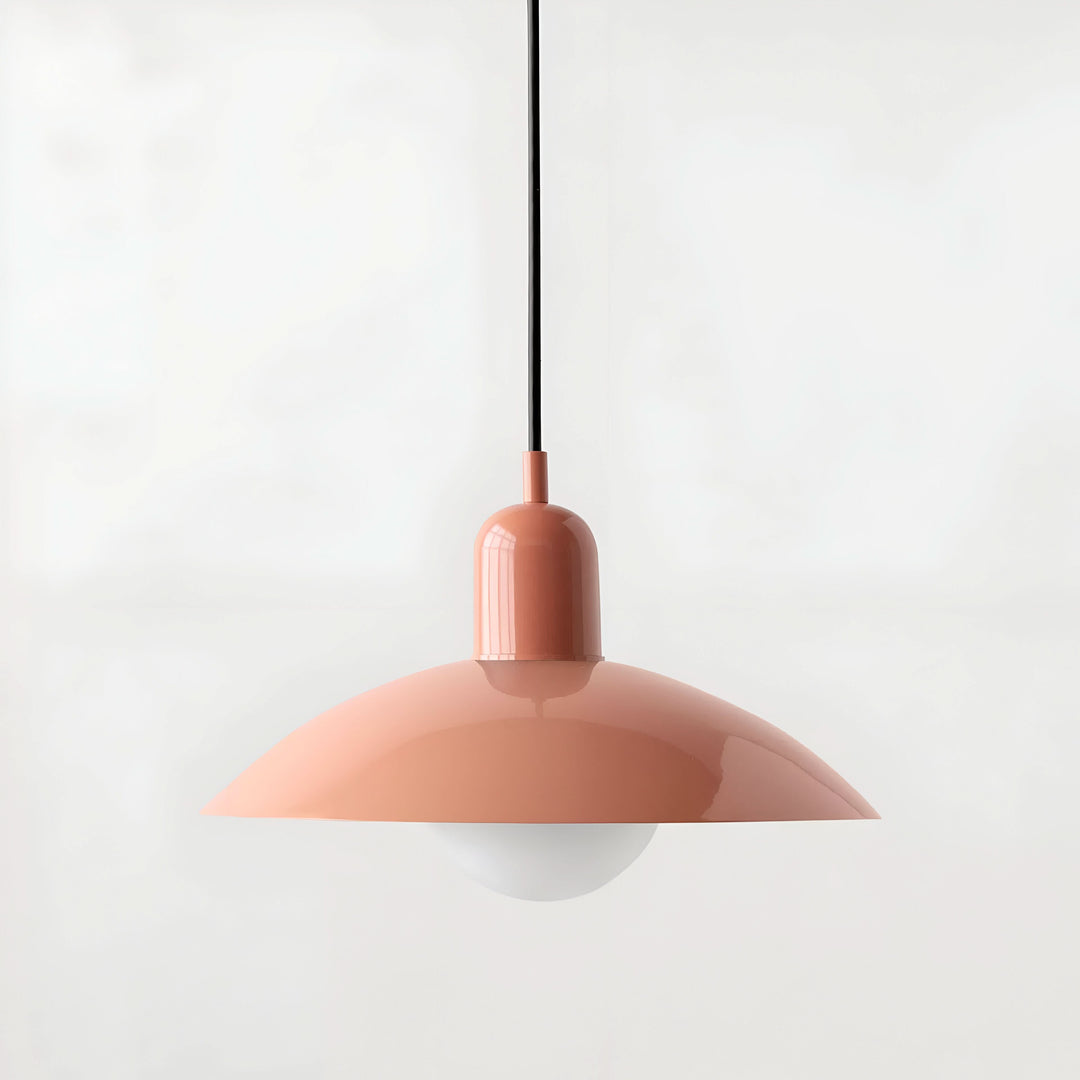 Lisslune | Modern Macaron Bauhaus Pendant Light – Iron Shade
