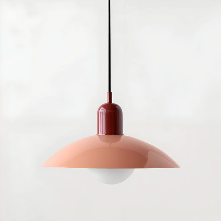 Lisslune | Modern Macaron Bauhaus Pendant Light – Iron Shade