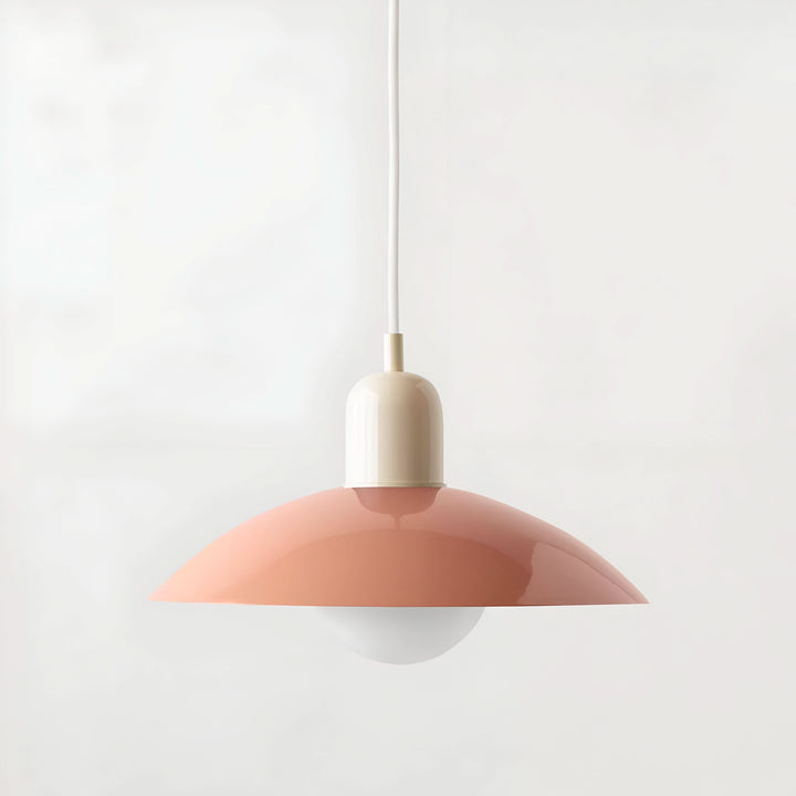Lisslune | Modern Macaron Bauhaus Pendant Light – Iron Shade