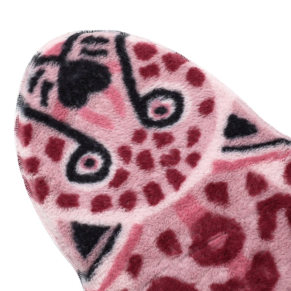 Rynx Pink Leopard Print Rugs