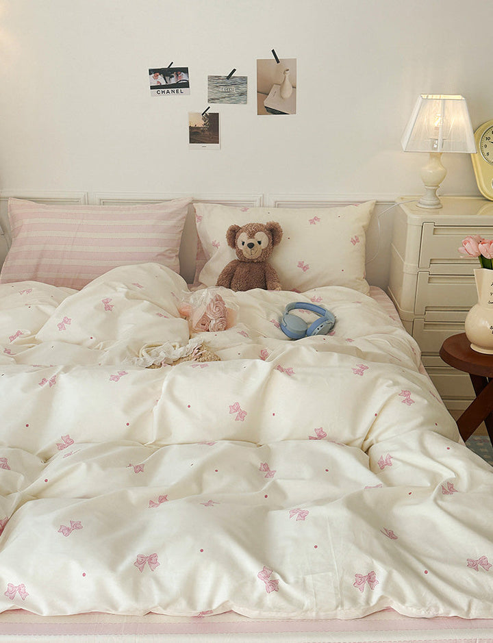 Rynx Sweet Bow Coquette Bed Set