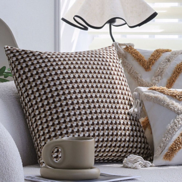 Lisslune | Pixel Weave Cushion Cover