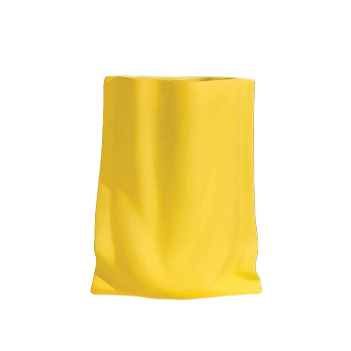 Lisslune | CurvaVase Modern Sculptural Vase – Stylish Ruffled Design for Elegant Decor