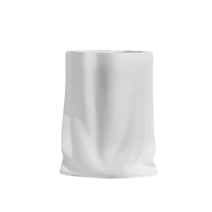 Lisslune | CurvaVase Modern Sculptural Vase – Stylish Ruffled Design for Elegant Decor