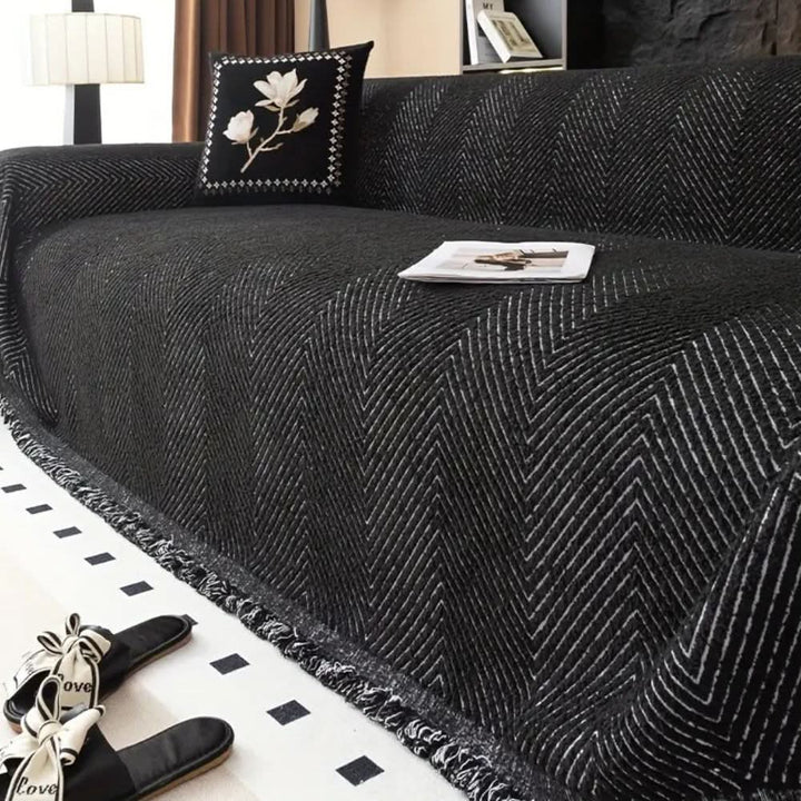 Lisslune | Herringbone Sofa Cover, splash-proof and non-slip