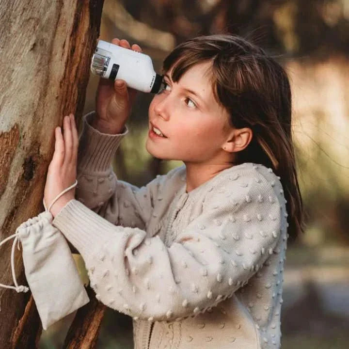 Lisslune | ExplorerLens – Portable microscope for kids – 60x–120x zoom – Discover & learn everywhere