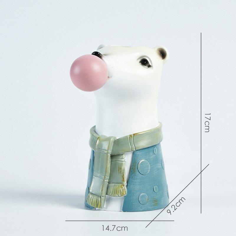 Lisslune | BubbleBeasts - cute flower cup with animals