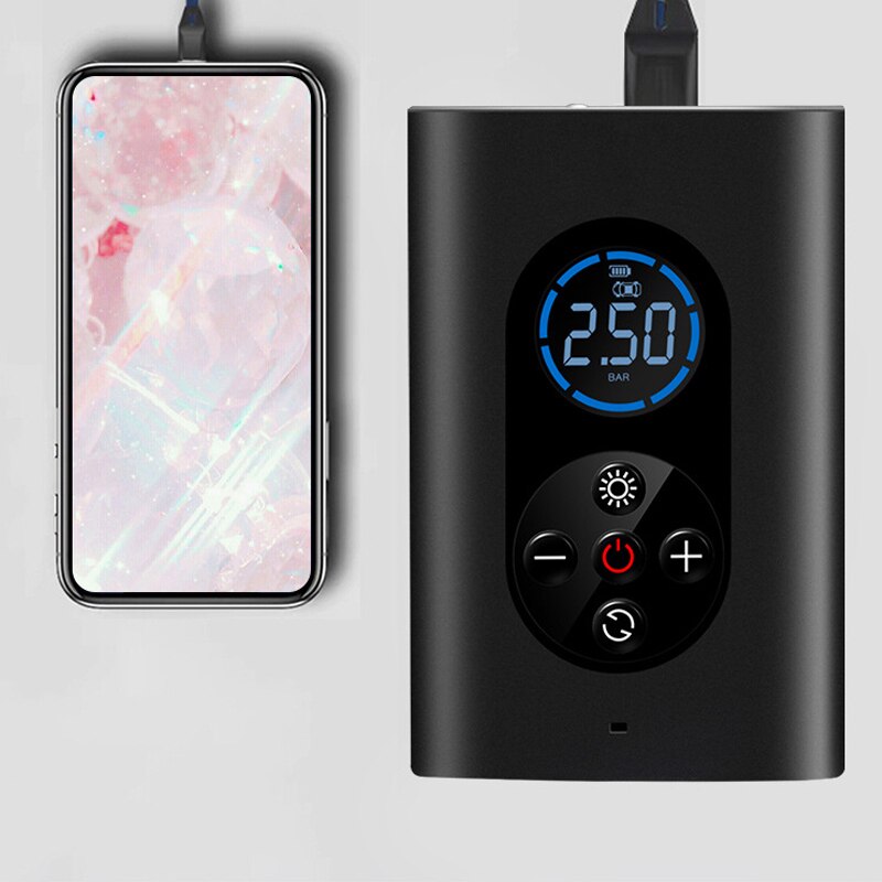 Lisslune | QuickAir: Portable Electric Tyre Inflator