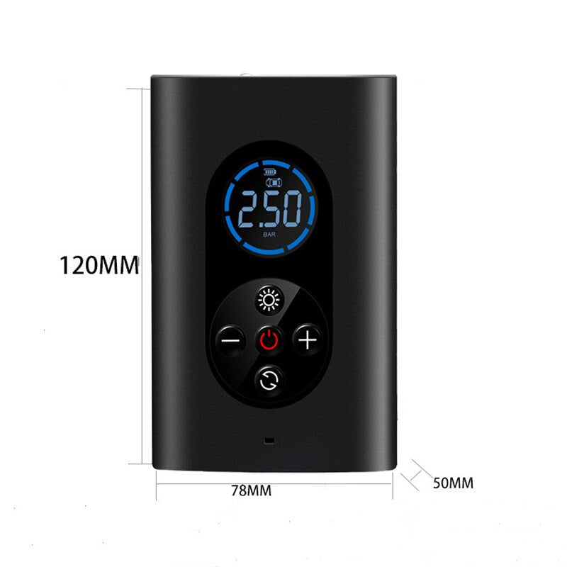 Lisslune | QuickAir: Portable Electric Tyre Inflator