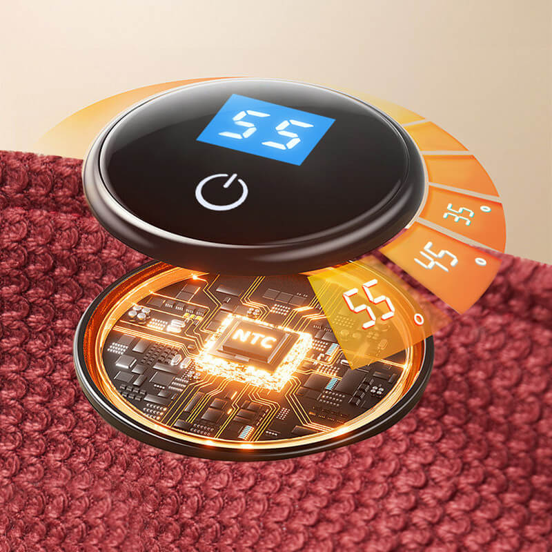 Lisslune | CozyWarm USB Heated Blanket – Portable Electric Throw with 3 Heat Settings & Soft Fleece Fabric