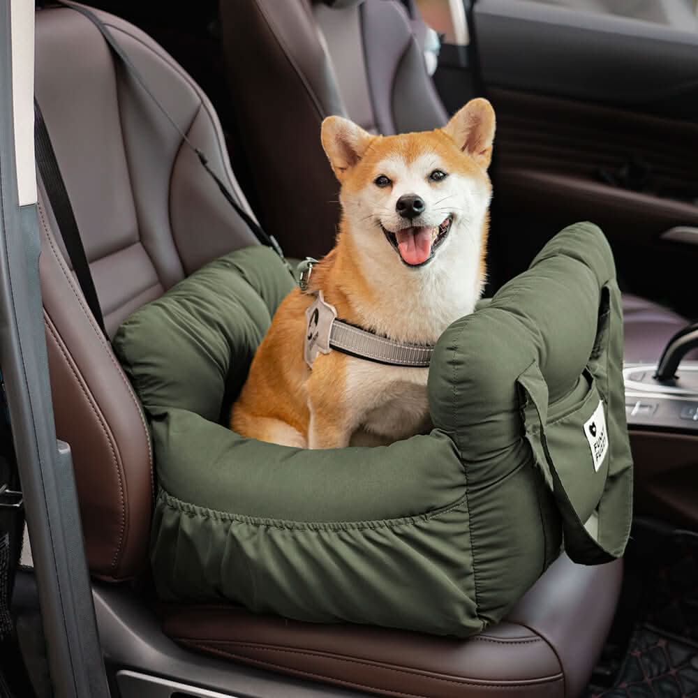 Lisslune | PETCOMFORT - Dog Car Seat Bed for On-the-Go