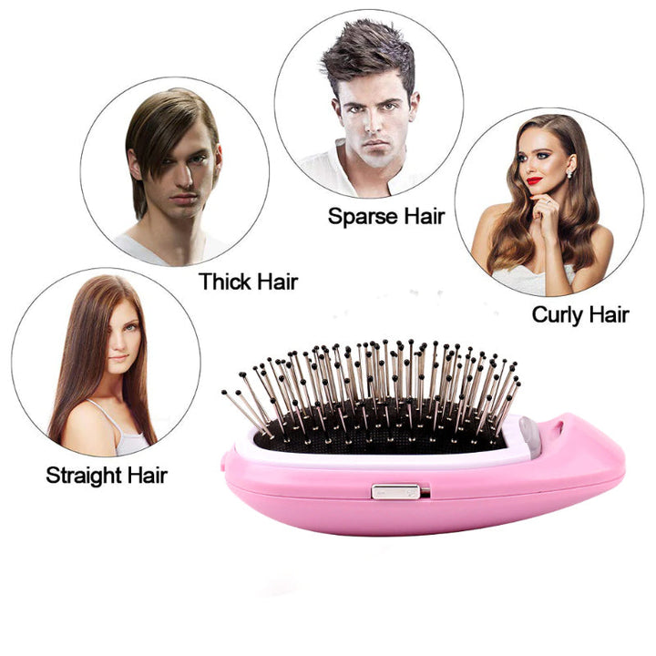 Lisslune | Portable negative ion hair brush