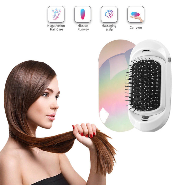 Lisslune | Portable negative ion hair brush