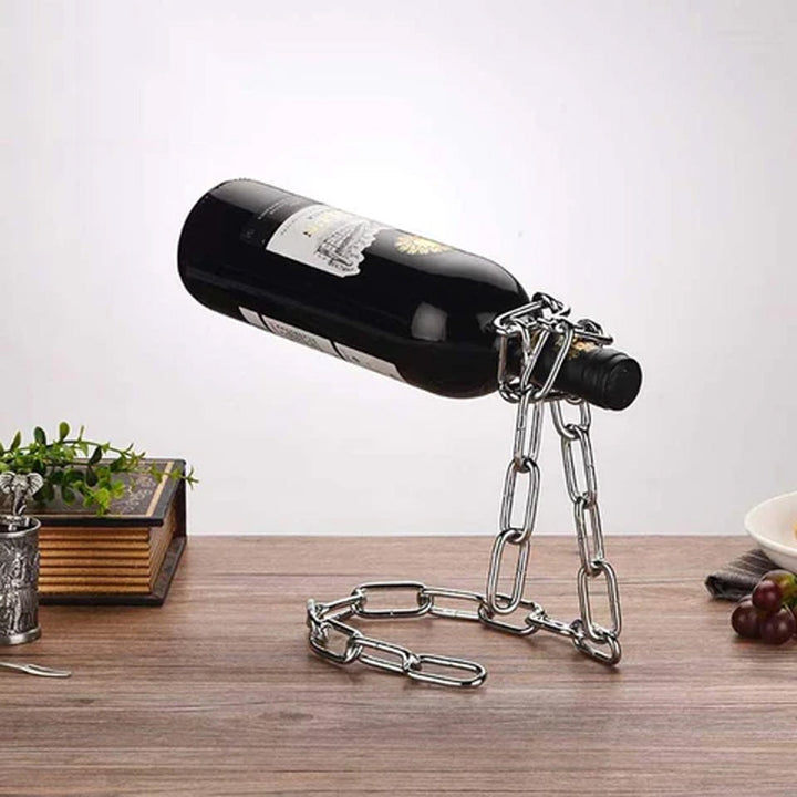 Lisslune | LuxeVibe Elegant Wine Bottle Holder for Stylish Home Decor