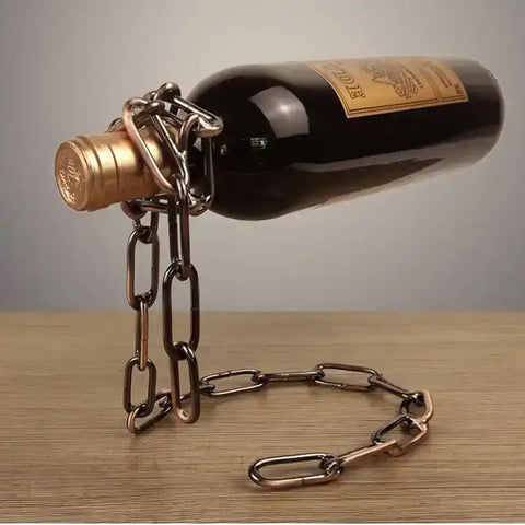 Lisslune | LuxeVibe Elegant Wine Bottle Holder for Stylish Home Decor