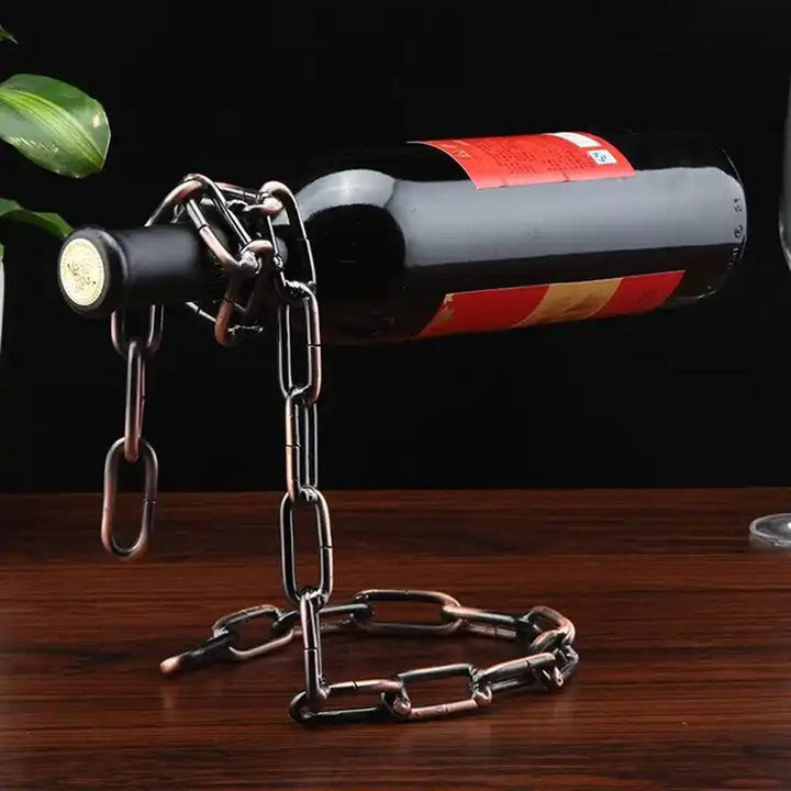 Lisslune | LuxeVibe Elegant Wine Bottle Holder for Stylish Home Decor
